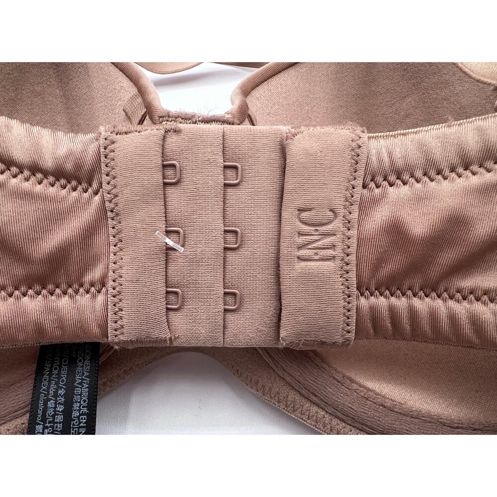 I.N.C. INTERNATIONAL CONCEPTS STRAPLESS CONVERTIBLE BRA TAN SIZE 34D NEW - Picture 7 of 10